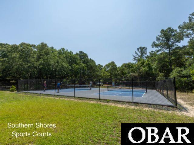 197 Wax Myrtle Trl Lot # 15R, Southern Shores, NC 27949 - view of tennis court