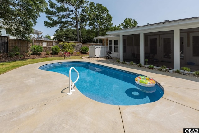 197 Wax Myrtle Trl Lot # 15R, Southern Shores, NC 27949 - view of pool featuring a patio area