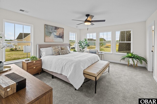 200 E Ryker Rd Lot # 37, Moyock, NC 27958 - carpeted bedroom featuring baseboards and ceiling fan