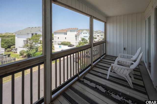 614-B Sea Oats Ct Lot # 6, Corolla, NC 27927 - balcony featuring a residential view