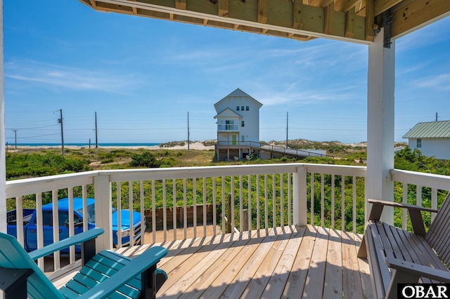 56432 NC-12 Hwy Lot 1, Hatteras, NC 27943 - view of wooden terrace