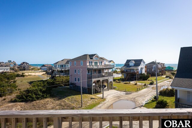 23212 Sea Oats Dr Lot 18, Rodanthe, NC 27968 - balcony with a residential view and stairway
