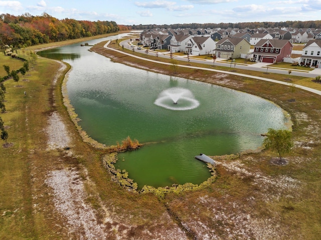 104 Garland St Lot 3, Moyock, NC 27958 - drone / aerial view with a water view and a residential view