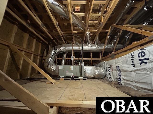 1304 Harpoon Dr Lot # 70, Kill Devil Hills, NC 27948 - view of unfinished attic