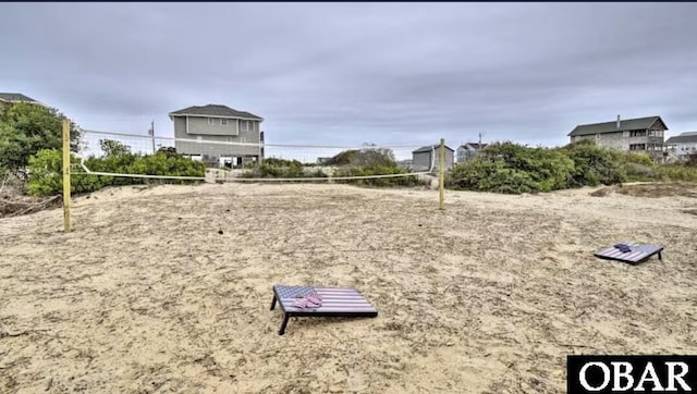 view of property's community with volleyball court