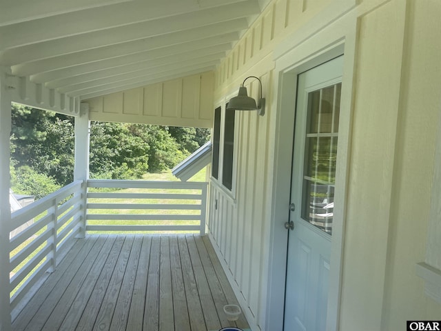 102 Daybreak Ct Lot # 53, Grandy, NC 27939 - view of wooden terrace
