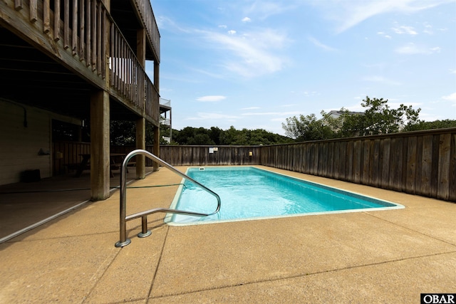 629 Sanderling Trl Lot 51, Corolla, NC 27927 - view of swimming pool with a patio area