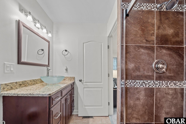 1095 Burnside Rd Lot B3, Manteo, NC 27954 - full bath with tiled shower and vanity