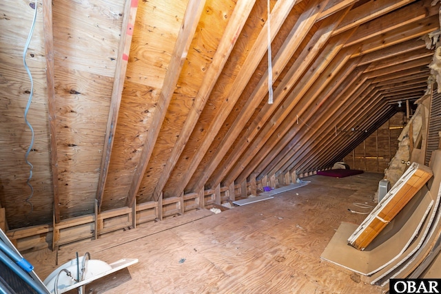 1095 Burnside Rd Lot B3, Manteo, NC 27954 - view of unfinished attic