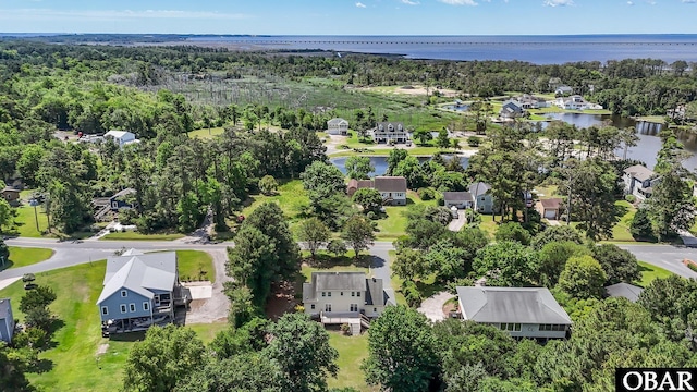 1095 Burnside Rd Lot B3, Manteo, NC 27954 - aerial view of residential area with a large body of water