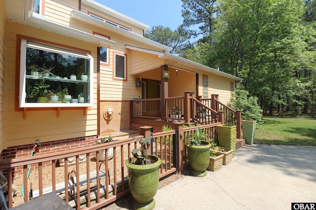 509 Telegraph Ct Lot 17, Kill Devil Hills, NC 27948 - wooden terrace featuring a patio area