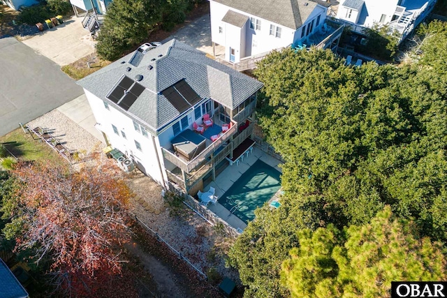 761 Bayberry Ct Lot 119, Corolla, NC 27927 - view from above of property