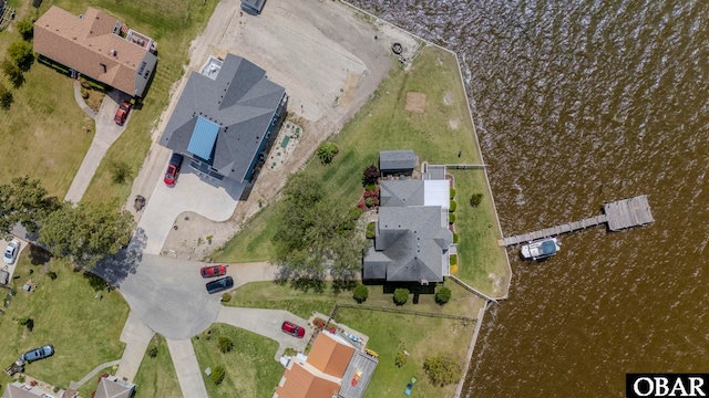 bird's eye view featuring a residential view