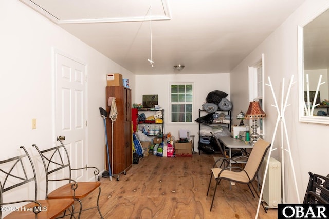 505 N Broad St, Edenton, NC 27932 - storage area featuring radiator heating unit