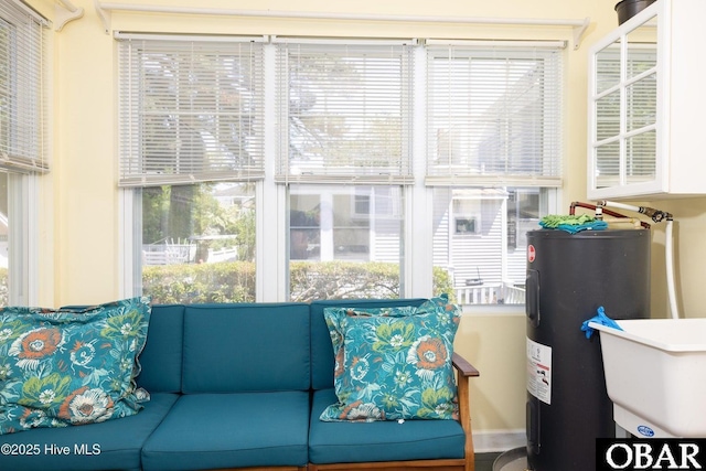 505 N Broad St, Edenton, NC 27932 - sunroom / solarium with electric water heater and a sink