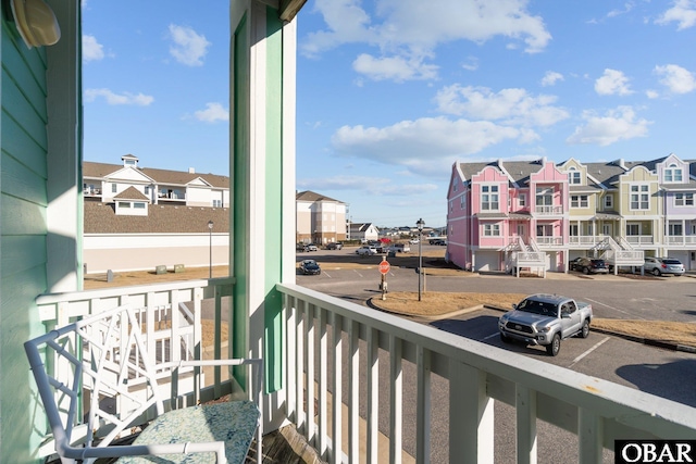 1107 Cambridge Rd Unit 305-F, Kill Devil Hills, NC 27948 - balcony with a residential view