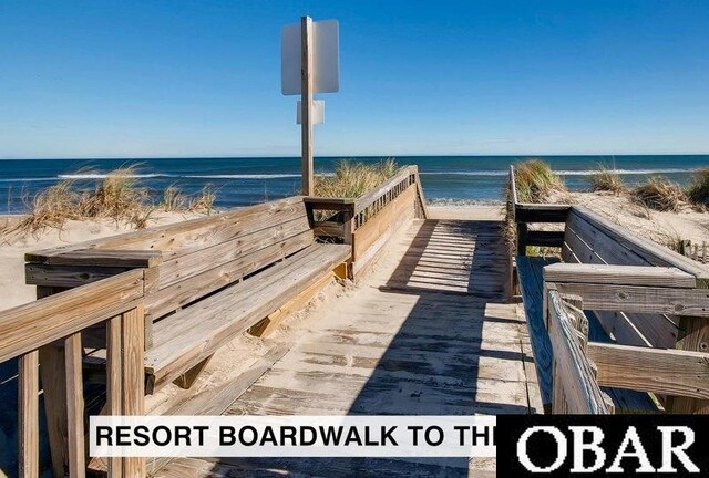 24250 Resort Rodanthe Dr Unit 12B, Rodanthe, NC 27968 - view of home's community with view of water and beach