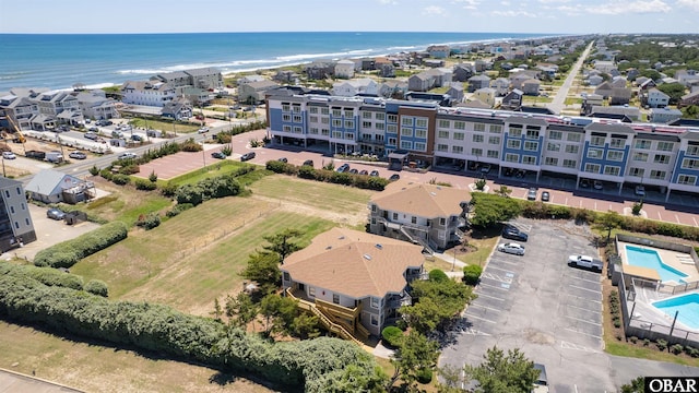 2009 Wrightsville Blvd Unit 4-B, Kill Devil Hills, NC 27948 - drone / aerial view of a large body of water and a pool area