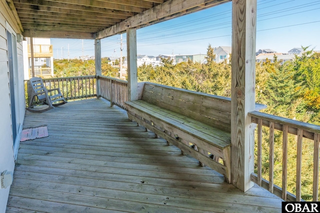 view of deck