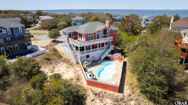 903 Windward Way Lot 15, Corolla, NC 27927 - view of subject property featuring a pool