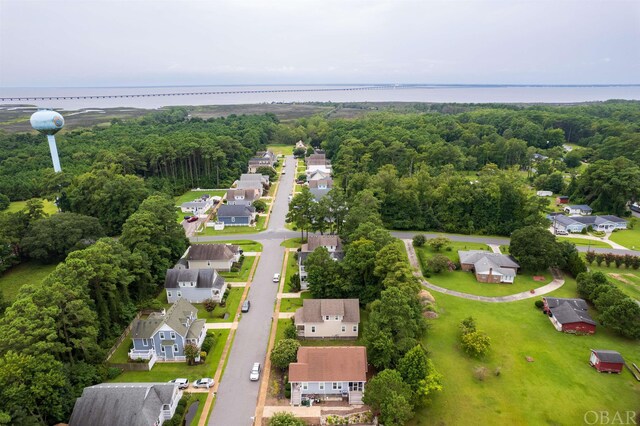 birds eye view of property featuring a residential view