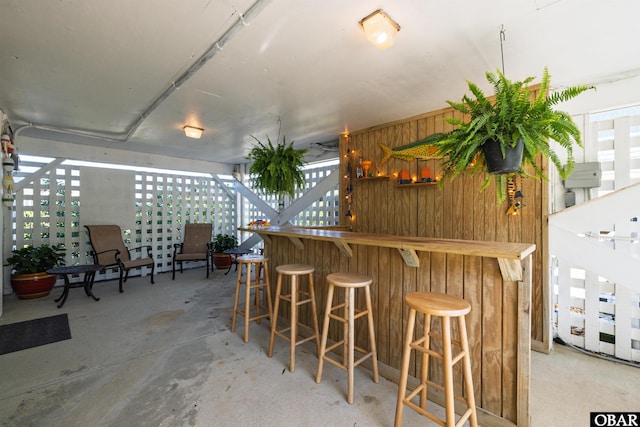 4311 S Hesperides Dr Lot # 55, Nags Head, NC 27959 - view of patio / terrace featuring outdoor dry bar