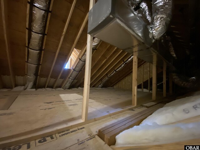 3009 Martins Point Rd Lot 3, Kitty Hawk, NC 27949 - view of unfinished attic