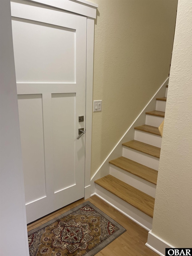 3009 Martins Point Rd Lot 3, Kitty Hawk, NC 27949 - entrance foyer featuring stairway and wood finished floors