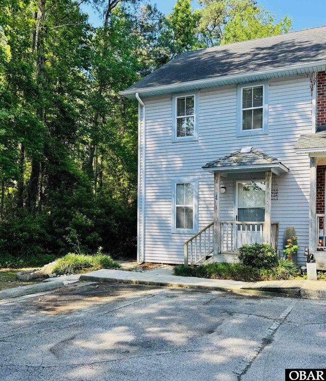 25 Croatan Ct Unit 25, Manteo, NC 27954 - view of front of property with roof with shingles