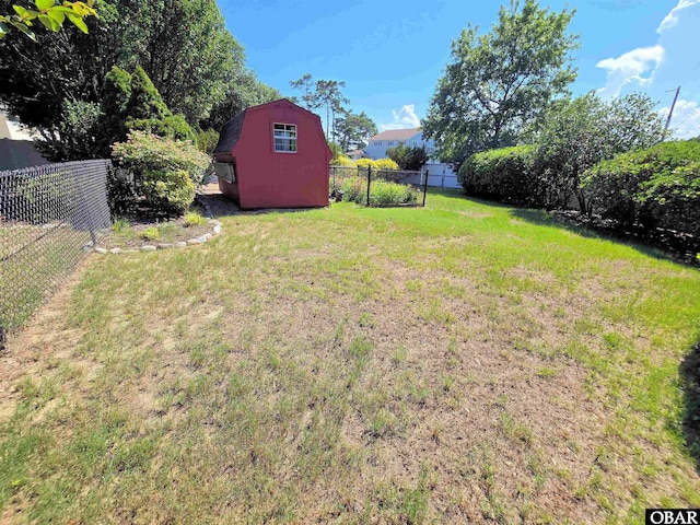 126 Baum Bay Dr Lot B, Kill Devil Hills, NC 27948 - fenced backyard with a storage shed