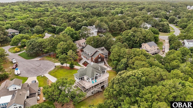 409 W Raceview Ct Lot # 35, Nags Head, NC 27959 - aerial view of a heavily wooded area