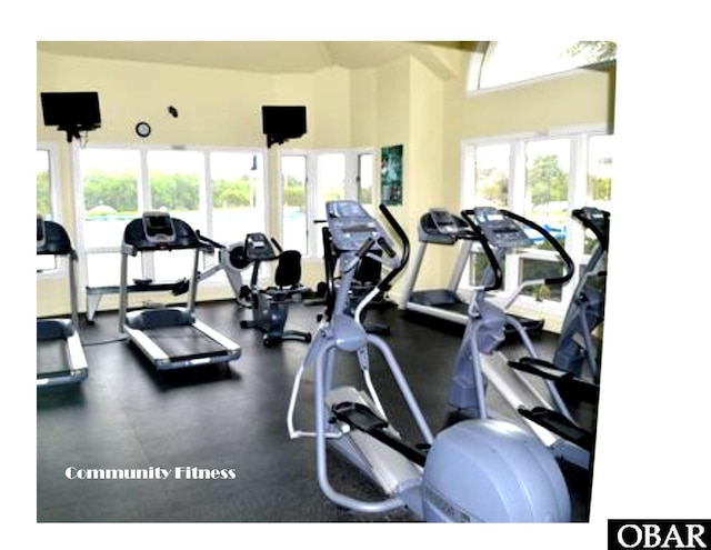 914 Sea Ridge Dr Lot 62, Corolla, NC 27927 - view of exercise room