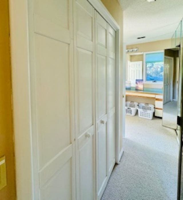 290 Hillcrest Dr Lot 22, Southern Shores, NC 27949 - hallway featuring light carpet
