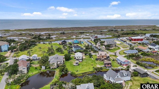57194 M V Australia Ln, Hatteras, NC 27943 - aerial view of property's location featuring a nearby body of water and nearby suburban area
