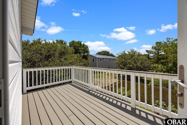 305 W Fourth St Lot 7, Kill Devil Hills, NC 27948 - view of wooden terrace