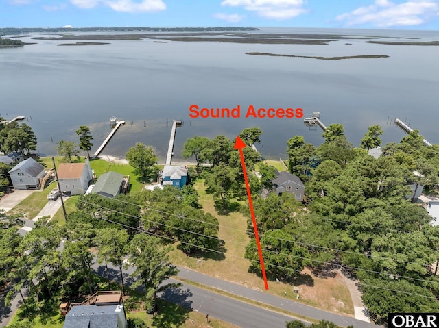 305 W Fourth St Lot 7, Kill Devil Hills, NC 27948 - drone / aerial view of a nearby body of water
