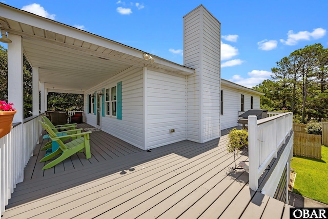 305 W Fourth St Lot 7, Kill Devil Hills, NC 27948 - view of deck