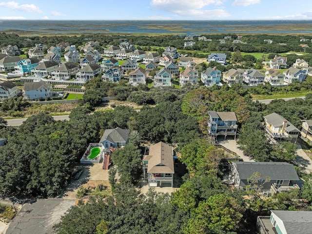 bird's eye view featuring a residential view