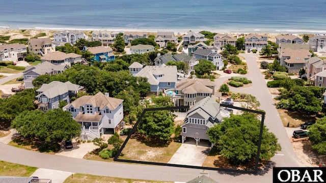 1133 Payson St Lot 120, Corolla, NC 27927 - aerial view of residential area with a large body of water