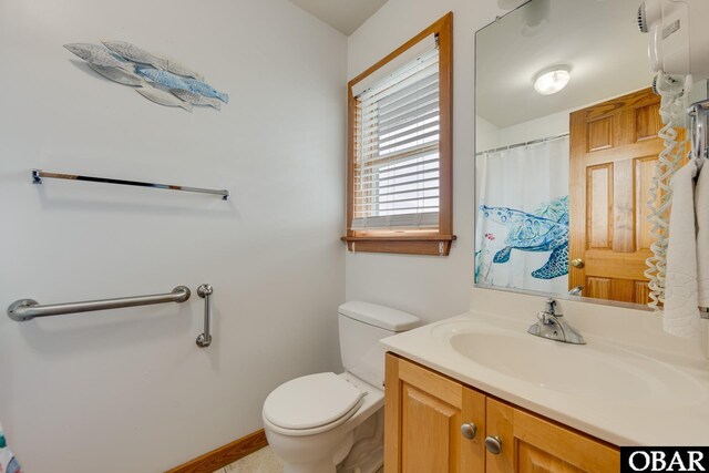 117 Four Seasons Ln Lot 12, Duck, NC 27949 - full bath with toilet and vanity