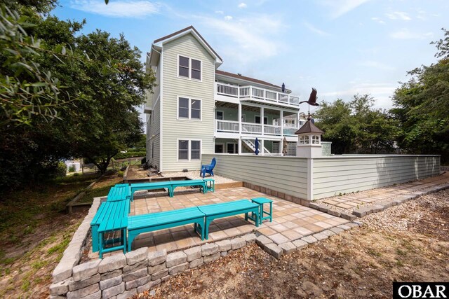 117 Four Seasons Ln Lot 12, Duck, NC 27949 - back of property featuring a wooden deck