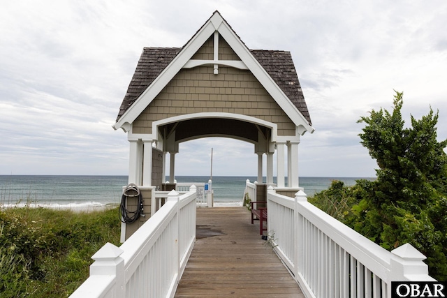 117 Four Seasons Ln Lot 12, Duck, NC 27949 - view of community featuring a water view