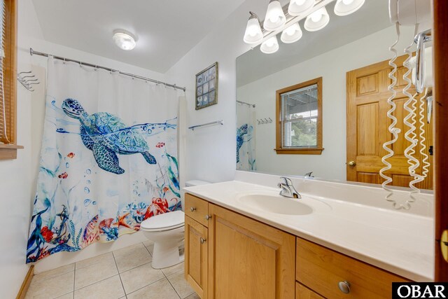 117 Four Seasons Ln Lot 12, Duck, NC 27949 - bathroom featuring vanity and tile patterned floors