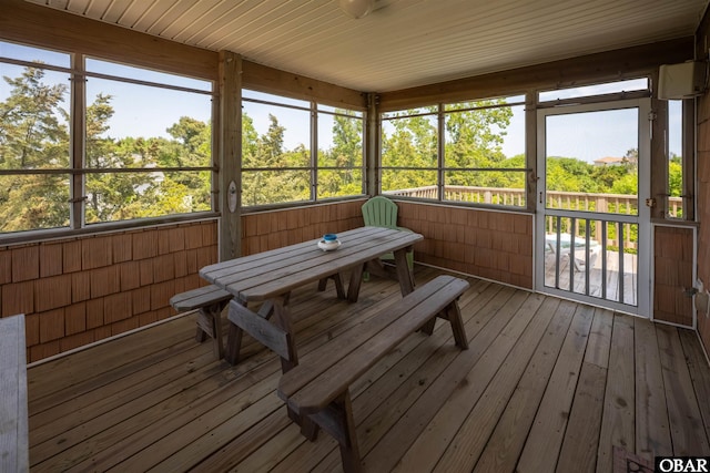 2319 Carova Rd Lot # 22, Corolla, NC 27927 - view of sunroom / solarium