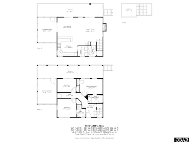 2319 Carova Rd Lot # 22, Corolla, NC 27927 - floor plan / room layout