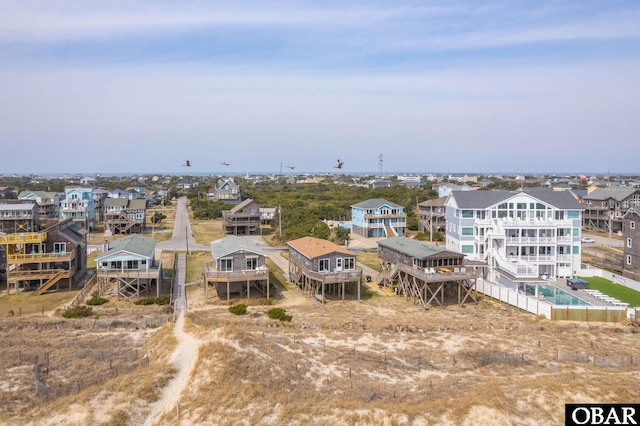 57105 Lighthouse Rd Lot 2, Hatteras, NC 27943 - aerial perspective of suburban area featuring a pool area