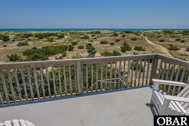 26509 Colony Dr Lot 6, Salvo, NC 27972 - balcony with a water view