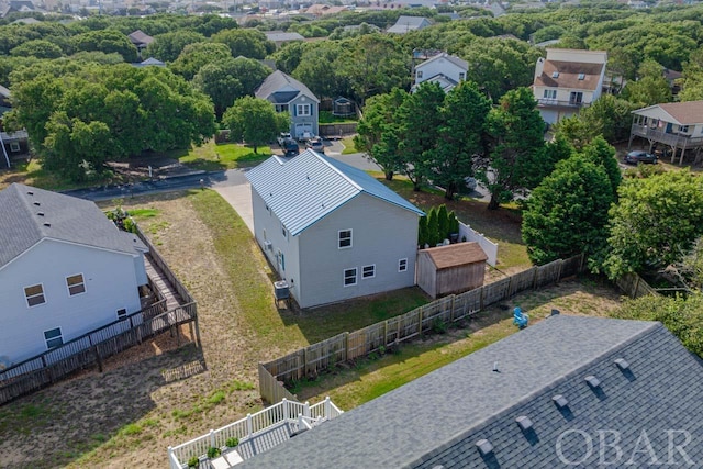 birds eye view of property featuring a residential view