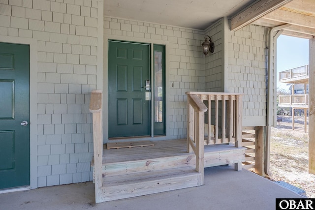 view of entrance to property