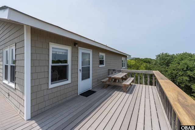 2201 Sandpiper Rd Lot # 13, Corolla, NC 27927 - view of wooden deck
